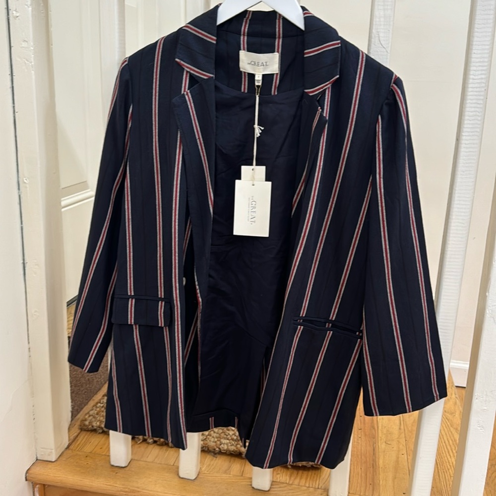Casual blazer from THE GREAT academy blazer